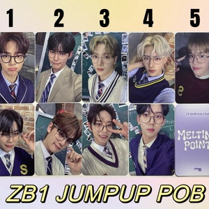 ZB1 [Official] Jumpup Melting Point POB Crush Bunny Zerobaseone Zhang Hao Hanbin Matthew Ricky Taerae Gyuvin Yujin Gunwook Jiwoong Digipak