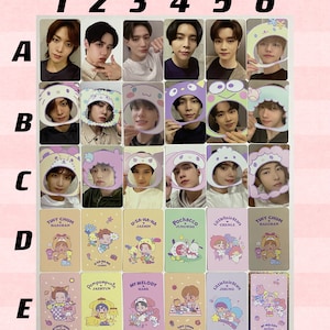 NCT Sanrio Random Trading Card Pop-up Dream 127 Official Photocard Universe Hello Future Glitch Mode POB Jeno Jisung Doyoung