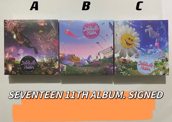 Signed Official Seventeen Album SVT S.coups Wonwoo Mingyu