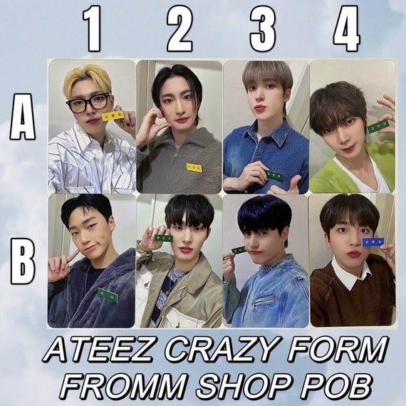 ATEEZ [official] FROMM Shop Crazy Form POB Preorder World Fin Will