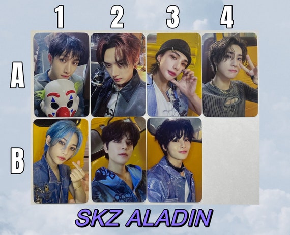 SKZ Aladin [OFFICIAL] POB Preorder Rock 樂 Star Photocard Stray