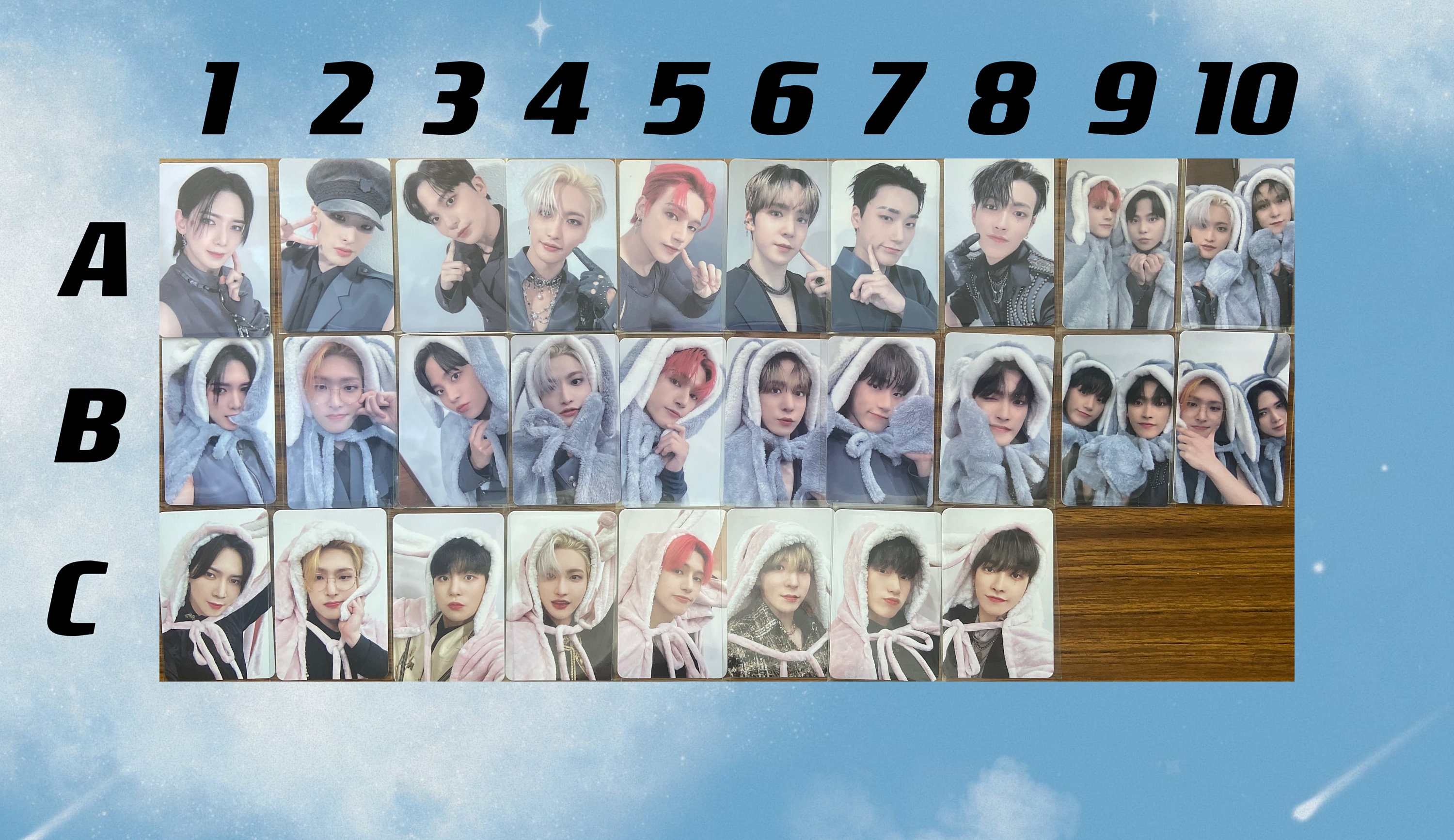 ATEEZ Halazia Spin off Makestar Lucky Draw Blanket Bunny