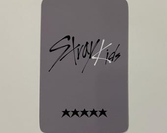 Stray Kids [official] 5 Star Official Photocard SKZ Felix