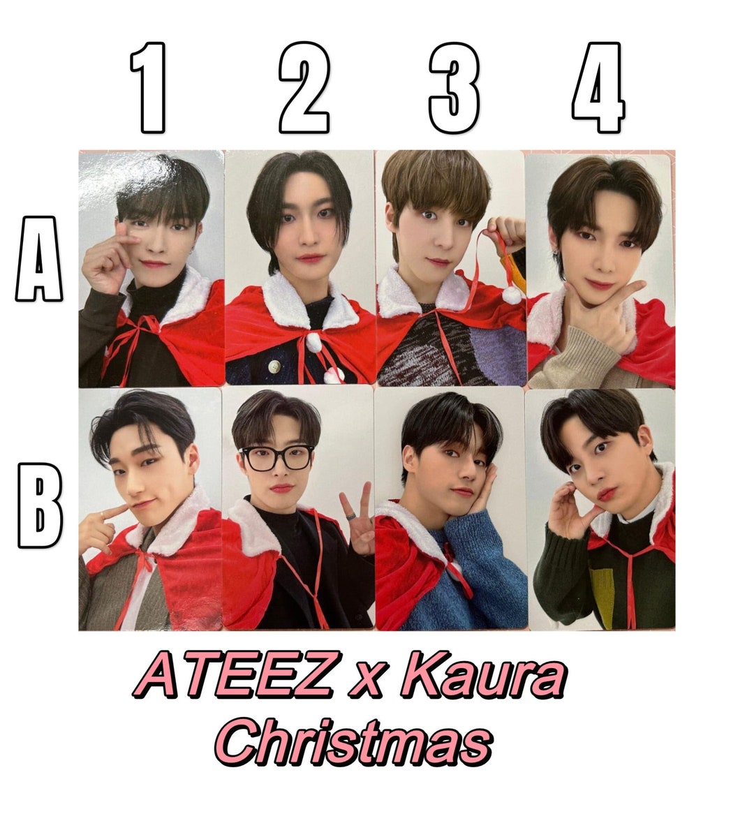 ateez makestar うさ耳うさぎトレカサンsan