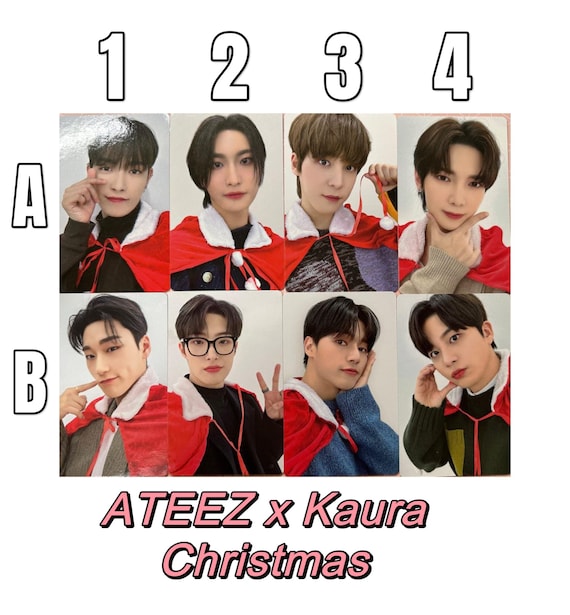 ATEEZ FIREWORKS HONGJOONG PHOTOCARD サノク