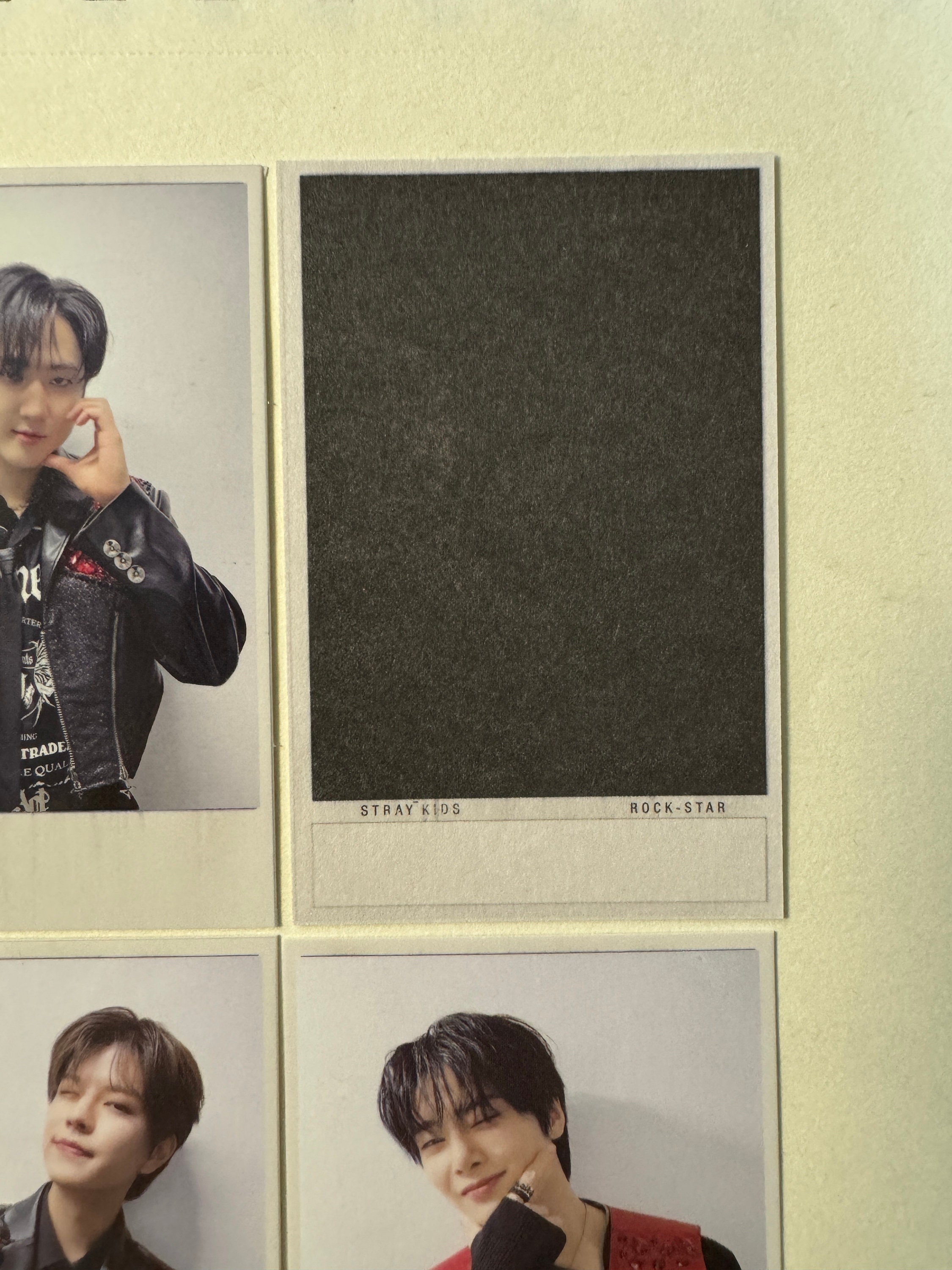 SKZ JYPSHOP [official] POB Preorder Rock 樂 Star Photocard Stray