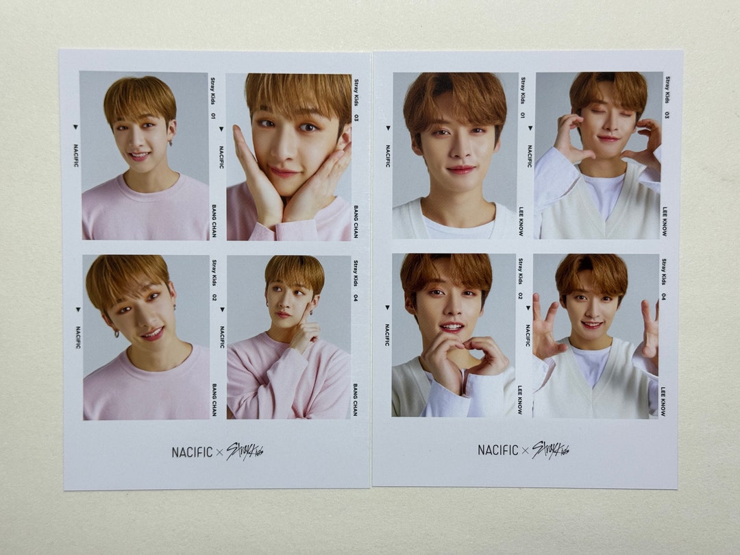 Stray Kids - NACIFIC StrayKids フィリックス フォトカード 4ショット Stray Kids [official] Nacific 4 Cut Four Photobooth