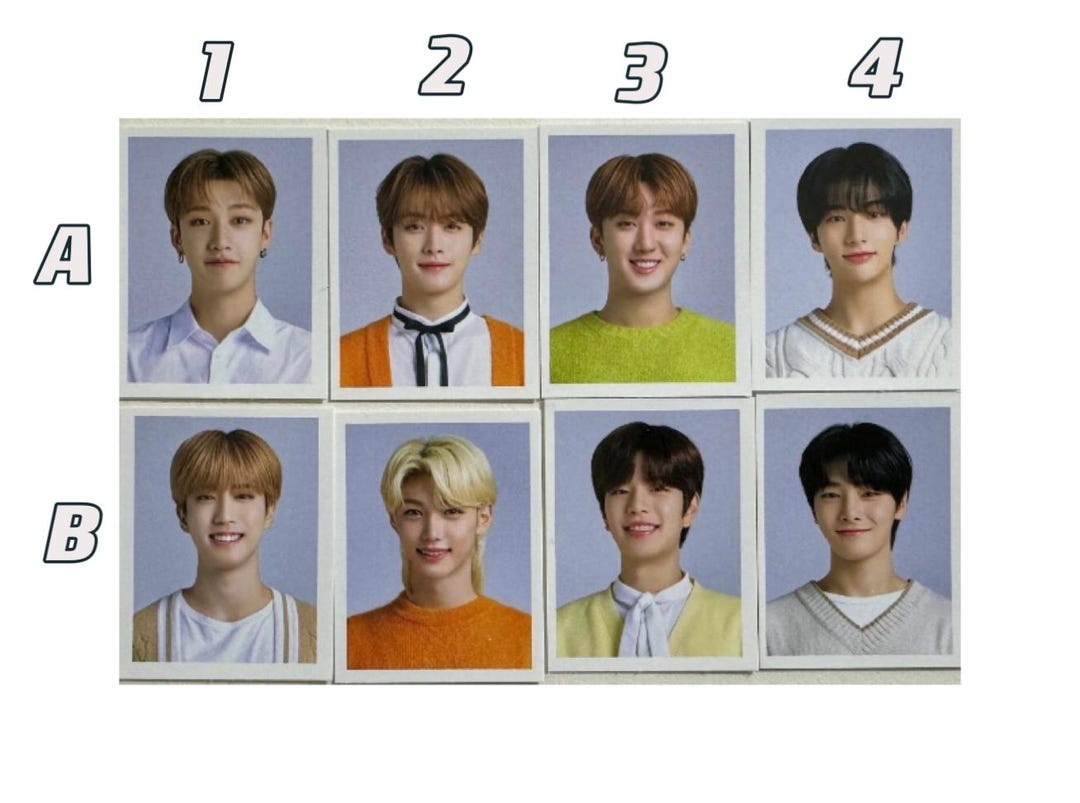 Stray Kids Nacific ID Photo Stay in Seoul Official Photocard SKZ