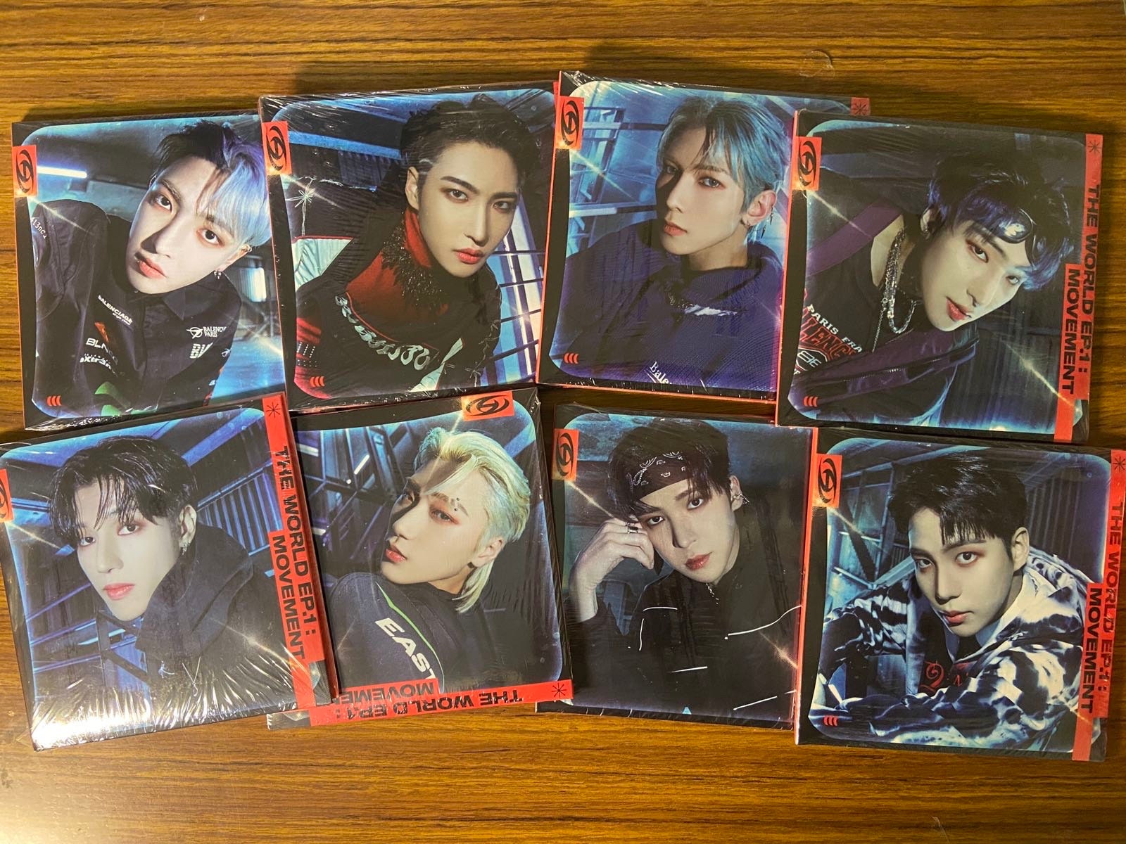 RESTOCK! SEALED ATEEZ World Movement Guerrilla Official