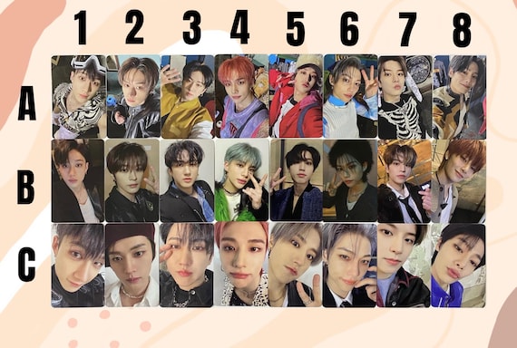 Stray Kids [official] 5 Star Photocard SKZ Felix Hyunjin Know Bang