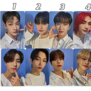 Stray Kids [Official] Nacific R11 Photocard SKZ Felix Hyunjin Lee know Bang Chan Changbin Seungmin I.N Han Jisung Blue Maniac