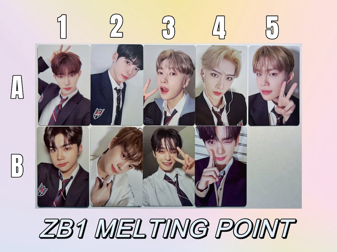 ジウン キムジウン zb1 トレカ melting point ZB1 melting point キムジウン アルバム トレカ セット - メルカリ