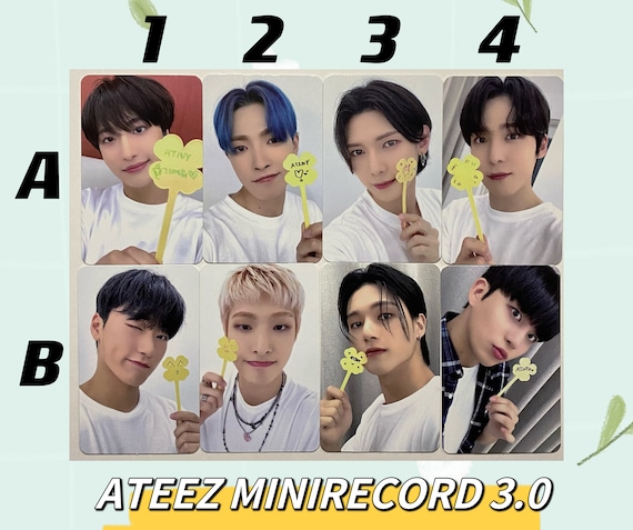 ATEEZ THE WORLD EP.FIN WILL Minirecord 1st Special Lucky
