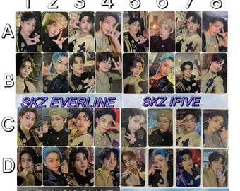 Stray Kids [OFFICIAL] Rock 樂 Star Photocard SKZ Felix Hyunjin