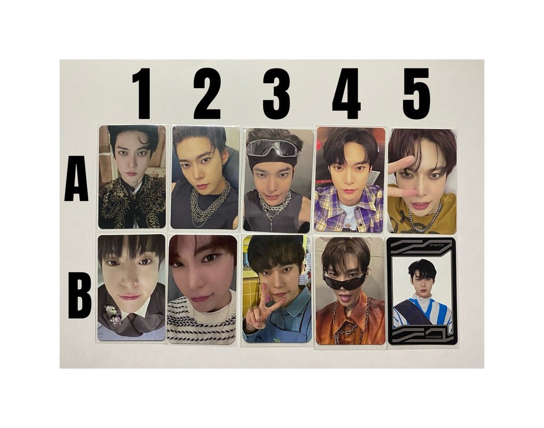 Doyoung NCT 127 Official Photocard 2022 Sticker Favorite