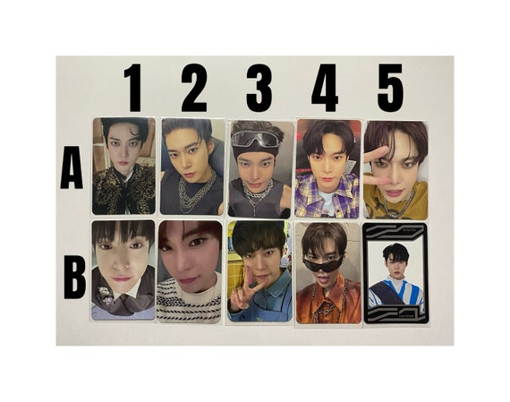 Doyoung NCT 127 Official Photocard 2022 Sticker Favorite