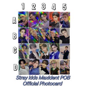 Sttay kids [OFFICIAL] Maxident SKZ Photocard Makestar yes24 KMSTATION lucky draw music plant PoB felix hyunjin know bang chan changbin Han
