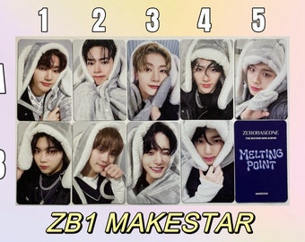 ZB1 Official Makestar Melting Point POB Crush Bunny Zerobaseone