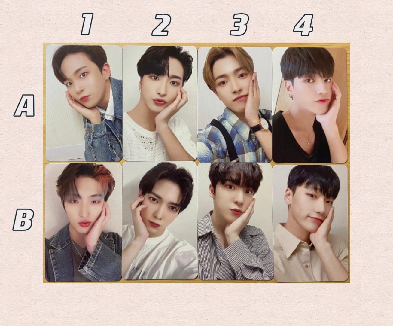 The Boyz New Unexpected Photocard Hello82 Sob Ver. ATEEZ