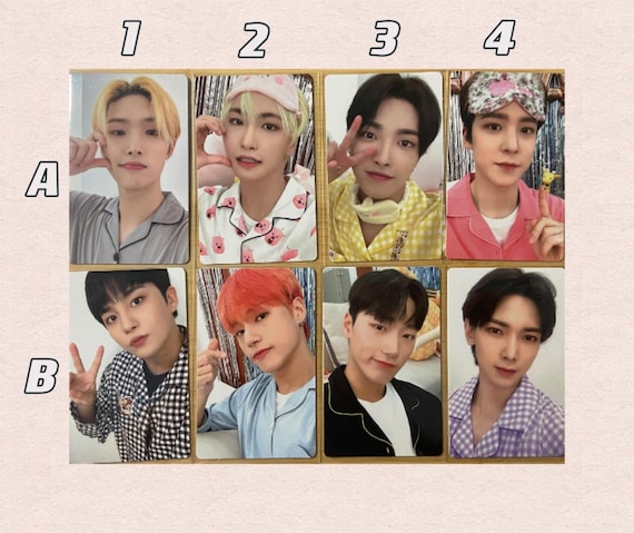 2024年新作入荷 ATEEZ Mingi Wooyoung San 4.0 Kaura Beatroad Guerrilla タレントカード