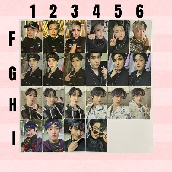 ATEEZ Guerrilla World Movement Photocard Official Pob
