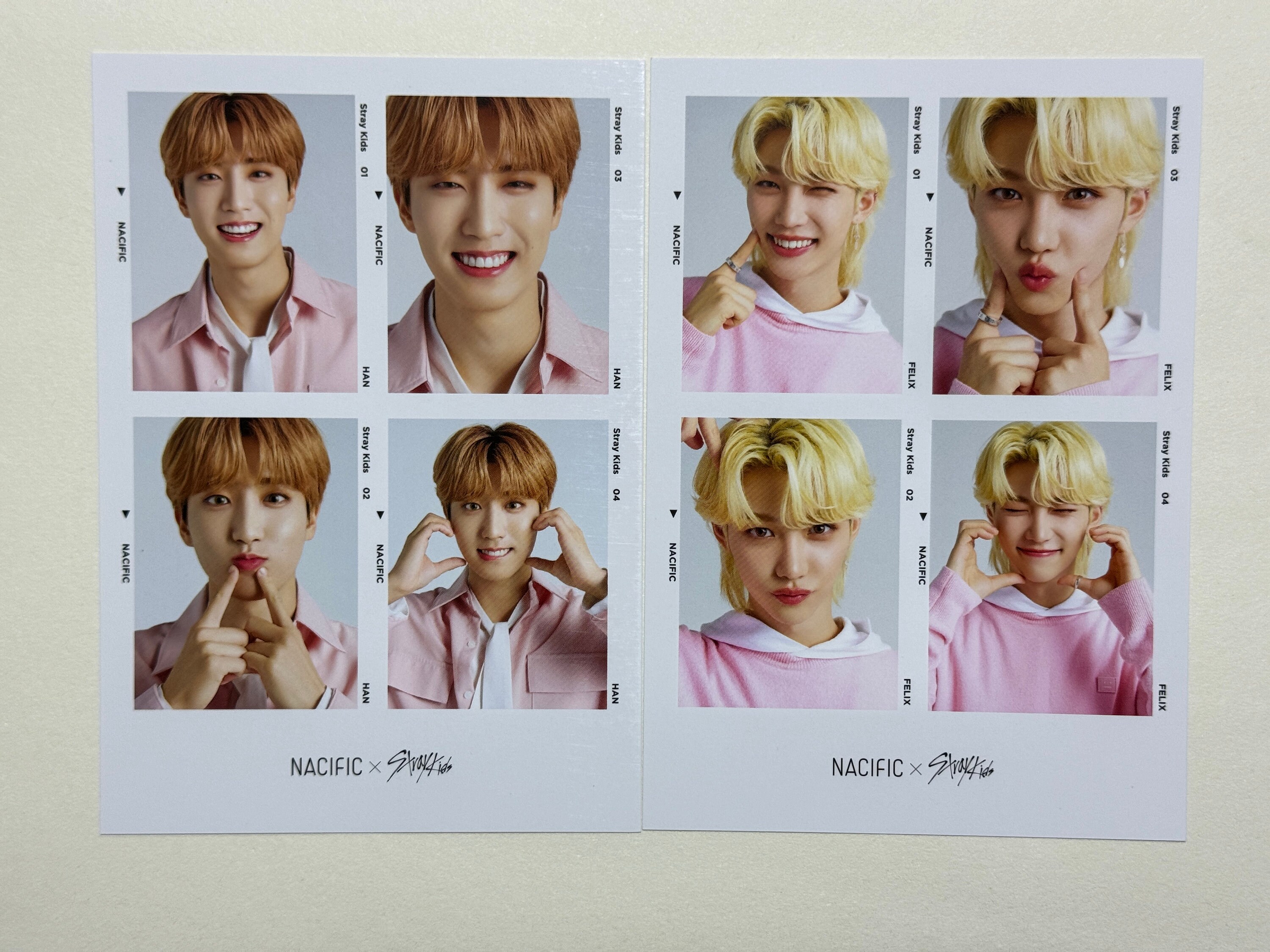 straykids NACIFIC トレカ IDフォト 4cut セット Stray Kids - Stray Kids フィリックス NACIFIC 4cut IDフォト
