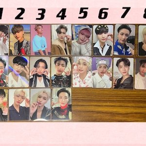 Seonghwa ATEEZ Official  Photocards Preorder POB Fansign Fever Beatroad solo Everline Epilogue wonderwall Makestar