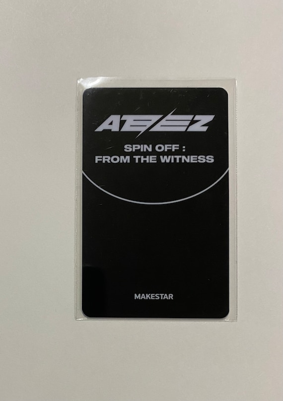 ATEEZ [official] Makestar Lucky Draw PVC Halazia Spin off