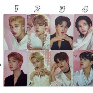 Stray Kids [Official] Nacific R5 Photocard SKZ Felix Hyunjin Lee know Bang Chan Changbin Seungmin I.N Han Jisung Pink