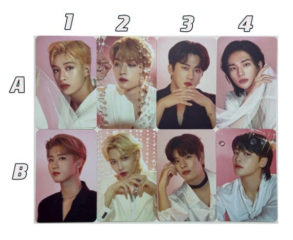 Stray Kids [official] Nacific R5 Photocard SKZ Felix Hyunjin Lee