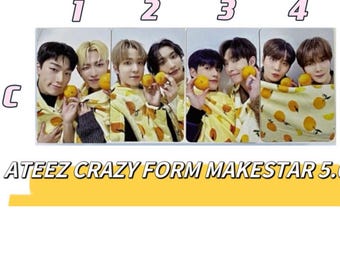 ATEEZ [official] Makestar 5.0 Crazy Form POB Preorder World