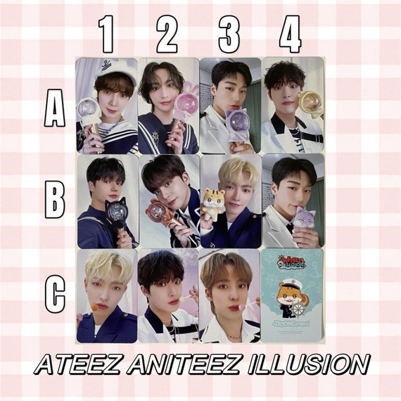 ATEEZ [official] Aniteez in Illusion San Wooyoung Mingi Hongjoong