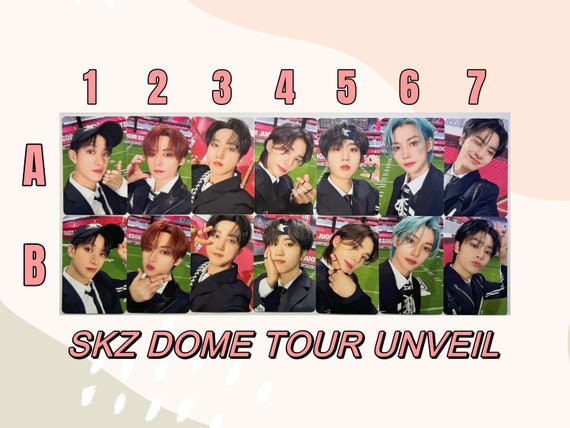 Stray Kids [OFFICIAL] 5-star Dome Tour Unveil 2023 Seoul Photocard