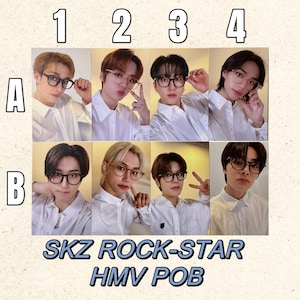 Stray Kids [Official] HMV POB Preorder Rock-Star 樂 Photocard SKZ Felix Hyunjin Lee Know Bang Chan Changbin Seungmin I.n Han Japan Album