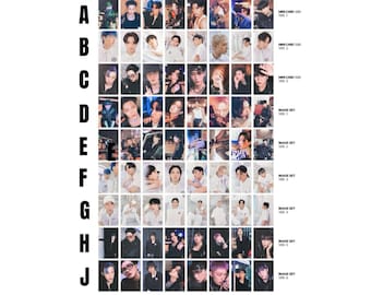 ATEEZ [official] Photocard World Outlaw Album Bouncy