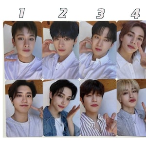 Stray Kids [Official] Nacific R14 Photocard SKZ Felix Hyunjin Lee know Bang Chan Changbin Seungmin I.N Han Jisung Signature Be Natural