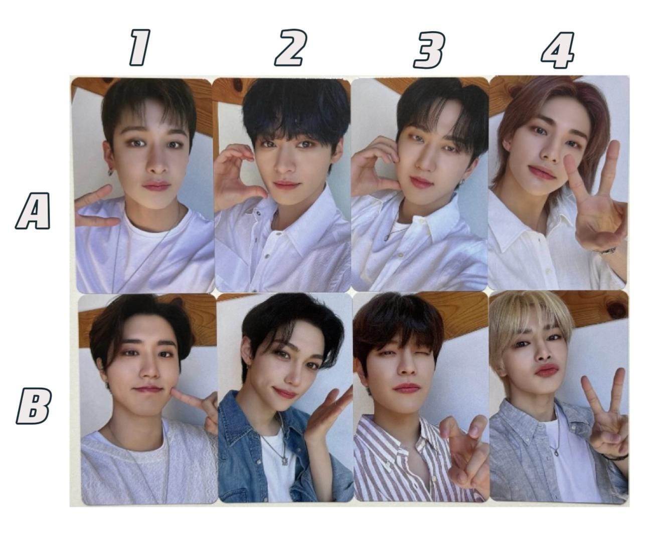 Stray Kids [official] Nacific R14 Photocard SKZ Felix Hyunjin Lee