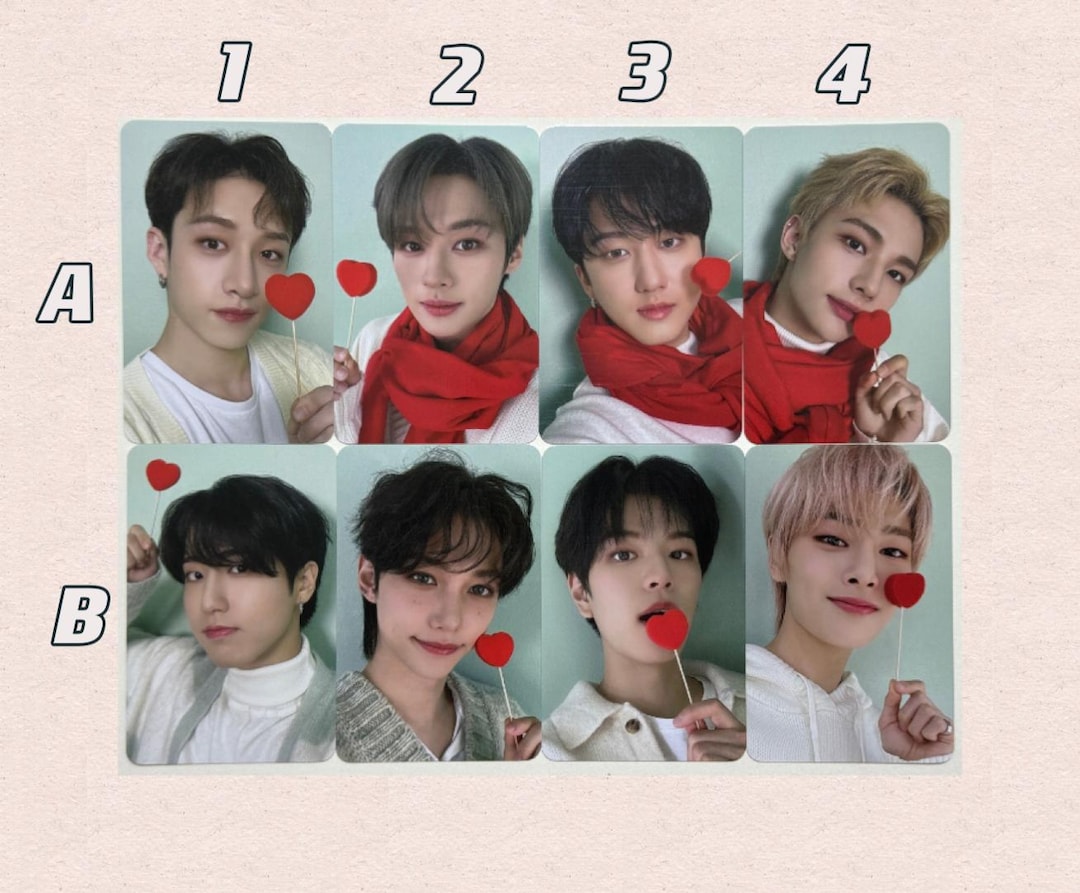Stray Kids [official] Nacific R15 Christmas Photocard SKZ