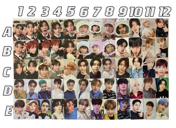 Clearance SALE** NCT 127 Dream Official Photocard Pink