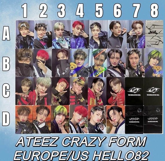 K-POP・アジア ateez will hello 82 EU UK digipak ATEEZ - GOLDEN HOUR : Part.2 - UK hello82 Exclusive (Digipak