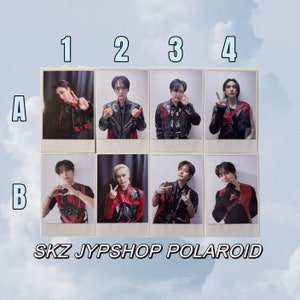 SKZ JYPSHOP [Official] POB Preorder Rock 樂 Star Photocard Stray Kids felix hyunjin know bang chan changbin seungmin I.n Han polaroid