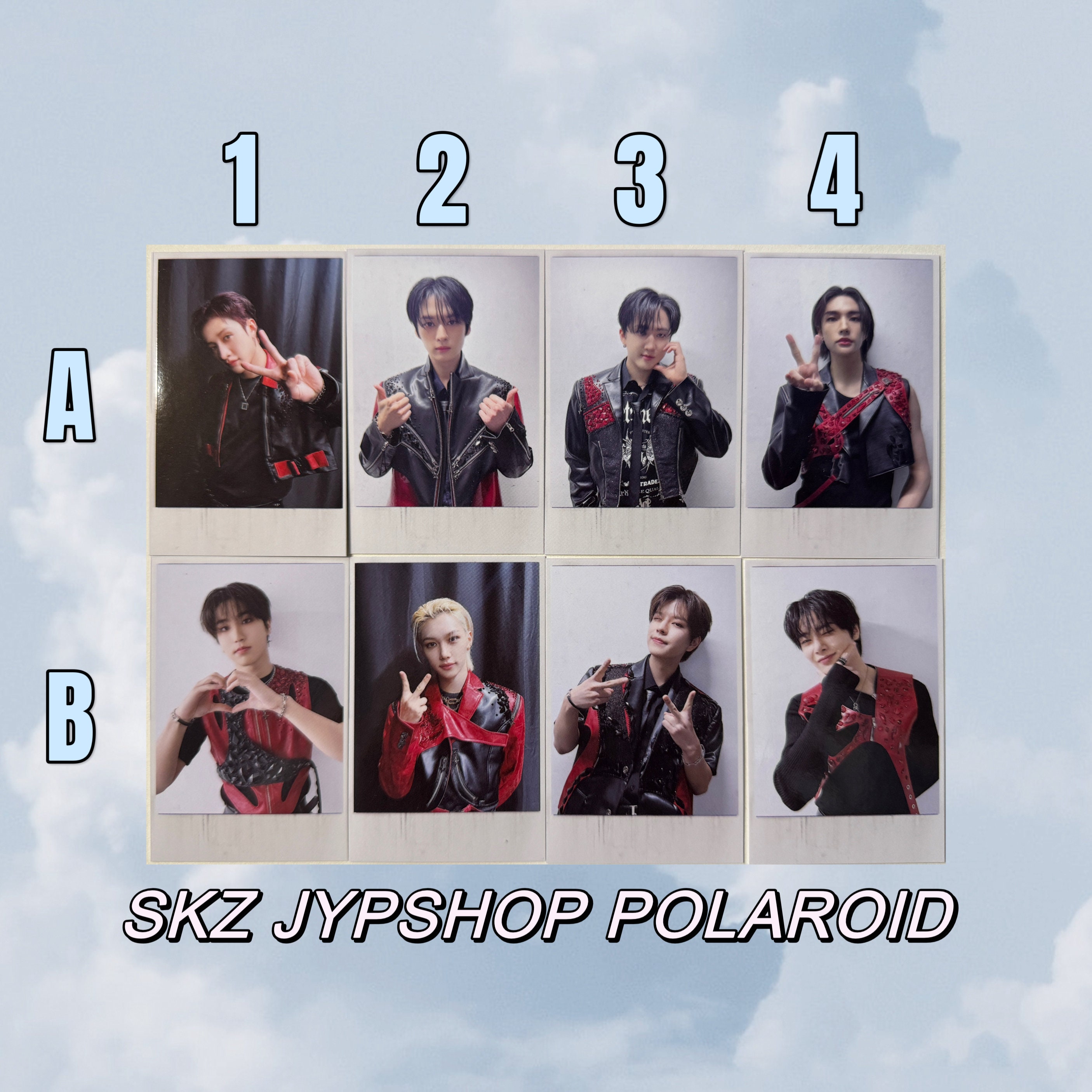 SKZ JYPSHOP [official] POB Preorder Rock 樂 Star Photocard Stray