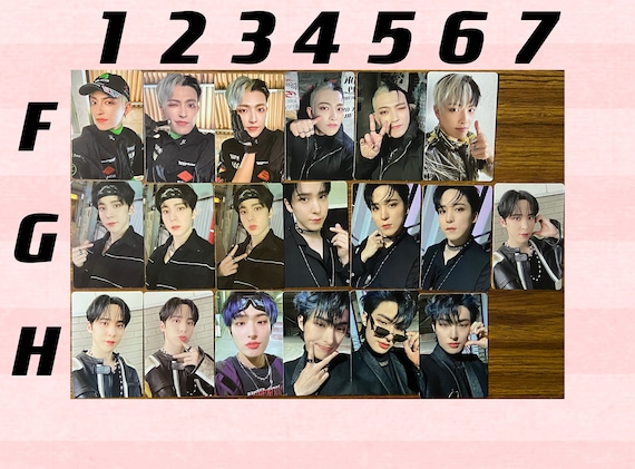 ATEEZ Guerrilla World Movement Photocard Official Pob Mingi