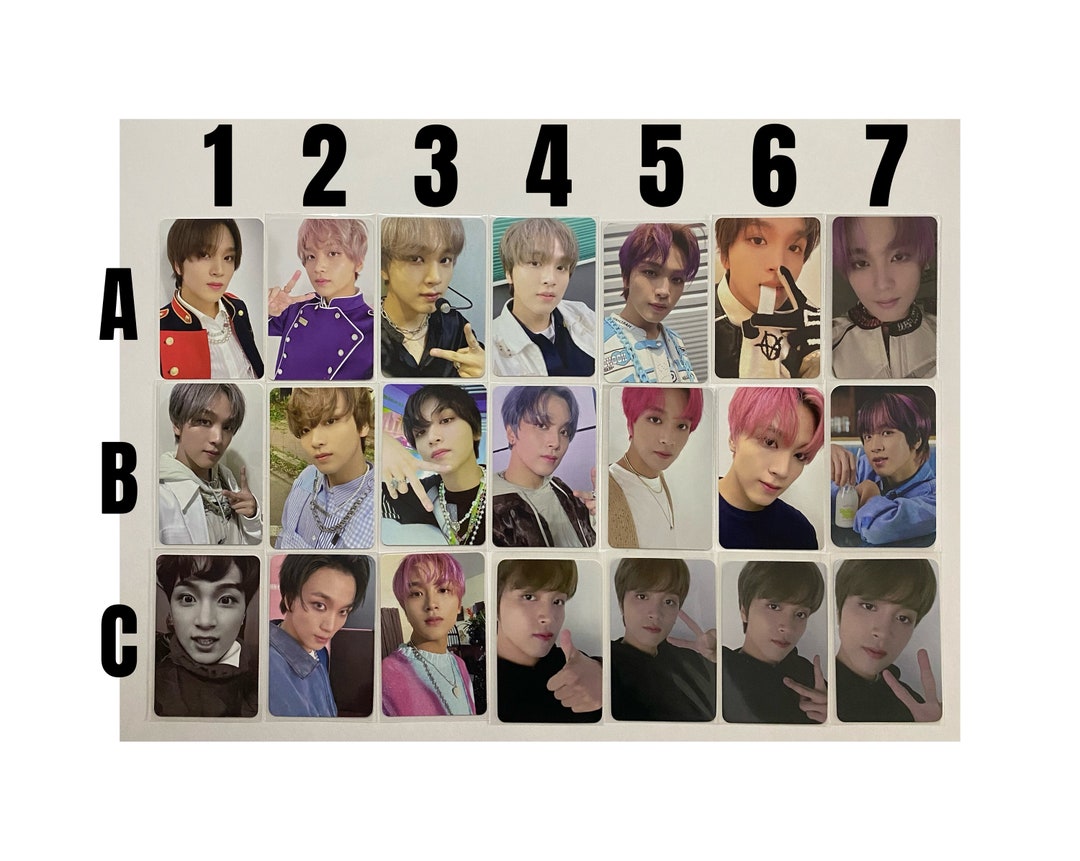 Haechan NCT Dream 127 Official Photocard Sticker Universe