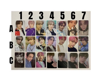 Haechan NCT Dream 127 Official Photocard Sticker Universe