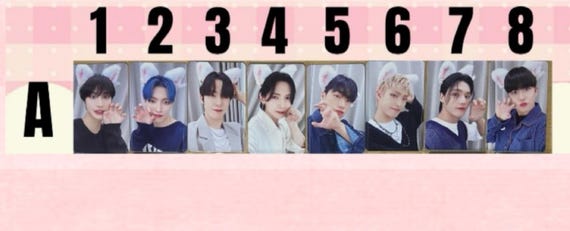 ATEEZ [official] Bouncy World Outlaw Makestar Lucky Draw Cat