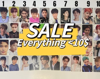 Clearance SALE** NCT 127 Dream Official Photocard 2022 Sticker Favorite Dicon Universe Sticky SMCU Kino Resonance pob johnny taeil taeyong