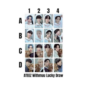 Ateez Summer Photobook Photocards - Etsy