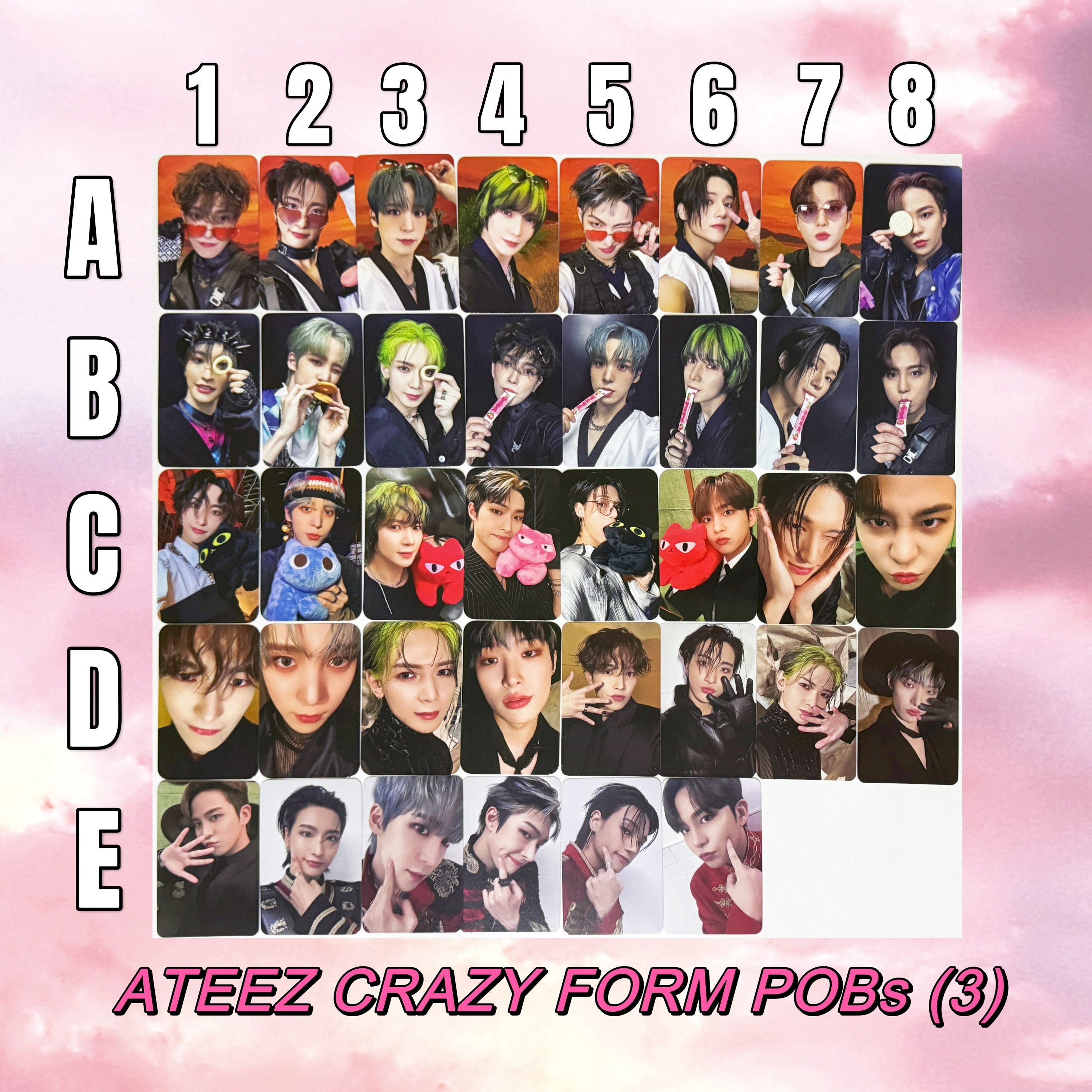 暮らしに便利なアイテム Crazy [official] ATEEZ Form Will Fin World Preorder POB K-POP/アジア