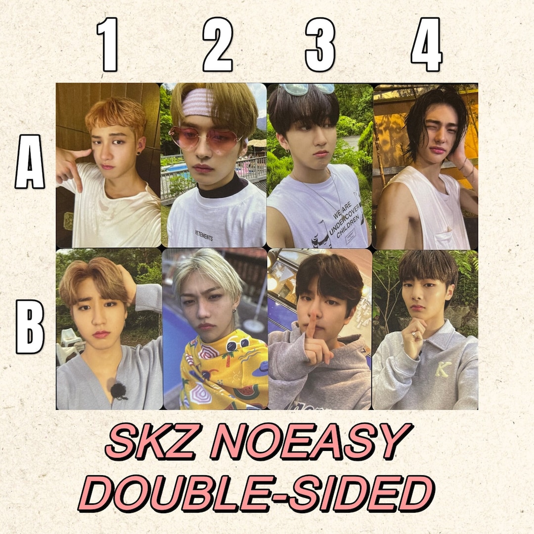 Stray Kids [official] Noeasy Double-sided Photocard SKZ